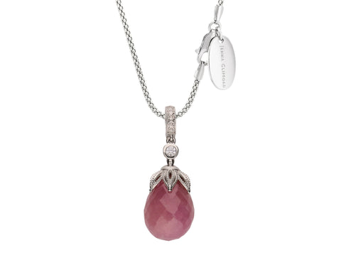 Briolet Sapphire Pendant