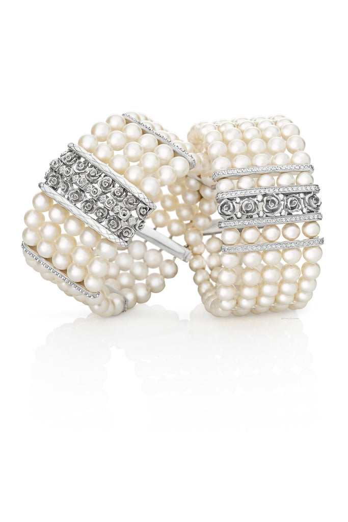 Signature Pearl Cuff Bracelet