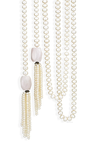 Vintage Pearl Lariats